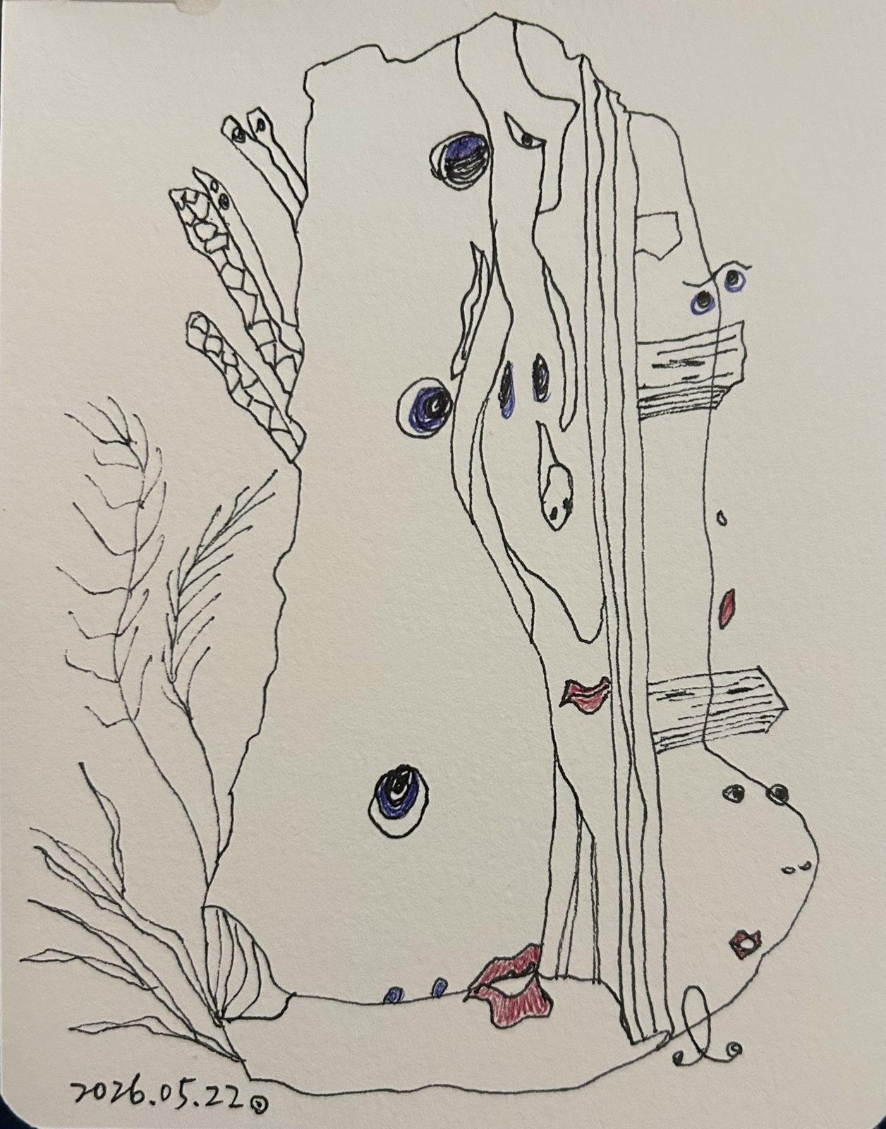 時間的居民 線稿