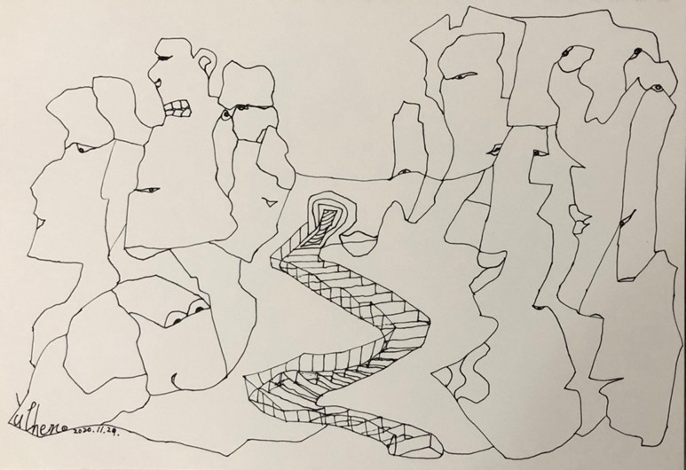 未知之境 線稿