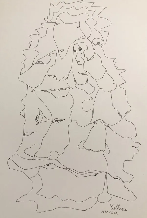 超自然之境 線稿