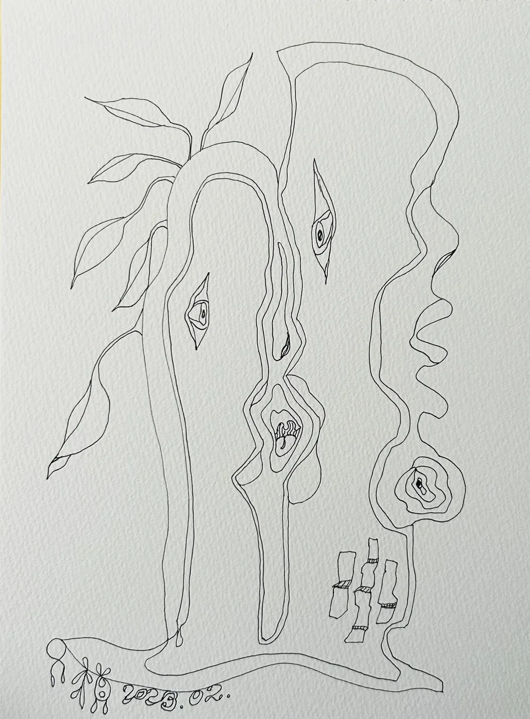 天倫樂 線稿