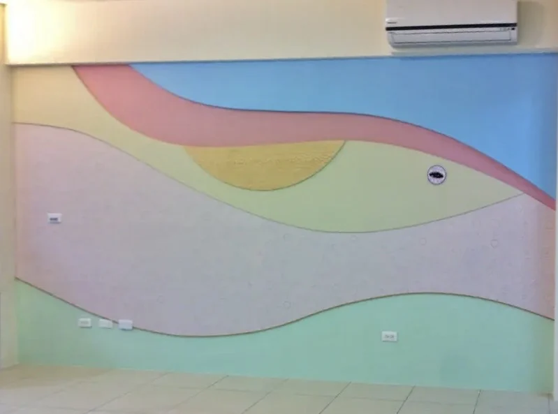 流動的牆