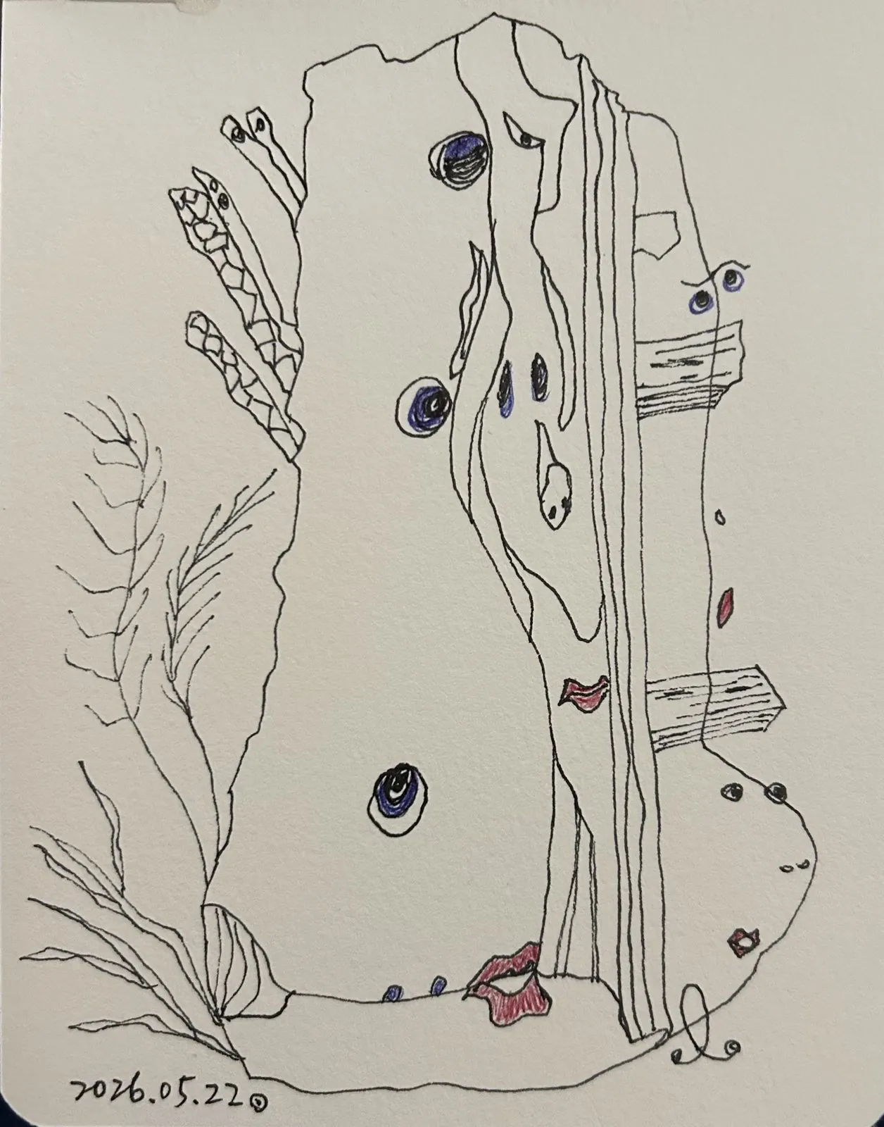 時間的居民 線稿