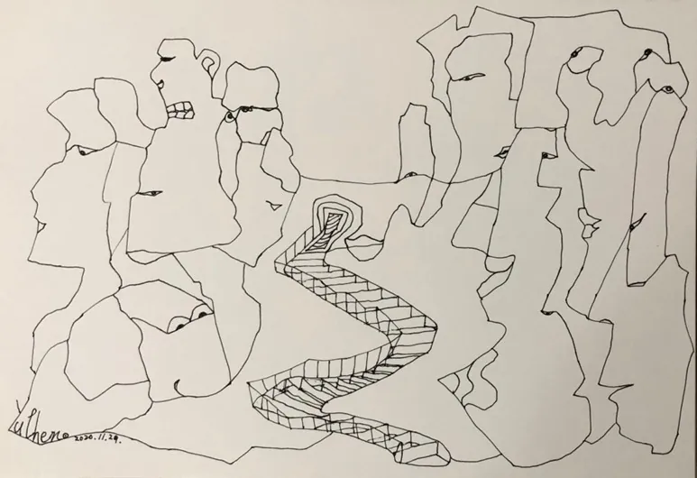 未知之境 線稿
