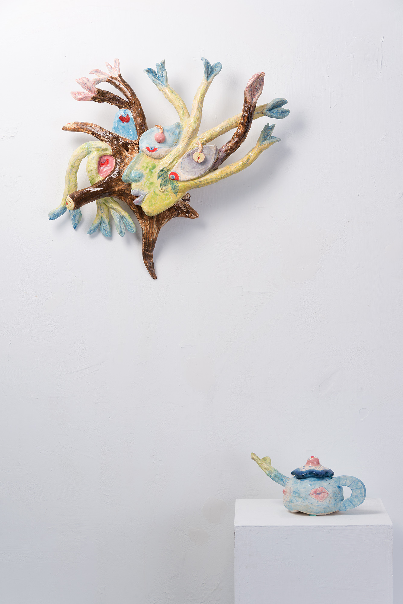 樹精之舞陶塑作品